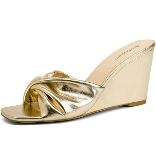 ReneChristine 3.3-Inch Wedge Sandals: $39.98 ReneChristine 3.3-Inch Wedge Sandals: $39.98