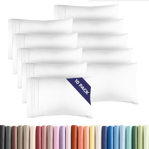 Queen Pillow Cases 10-Pack: $29.73 Queen Pillow Cases 10-Pack: $29.73