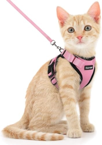 Dooradar Cat Harness and Leash Set: $12.73 Dooradar Cat Harness and Leash Set: $12.73
