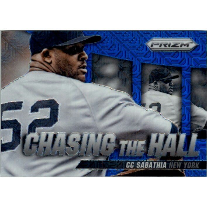 2014 Panini Prizm Chasing the Hall Blue Mojo Prizm CC Sabathia #18: $7.20