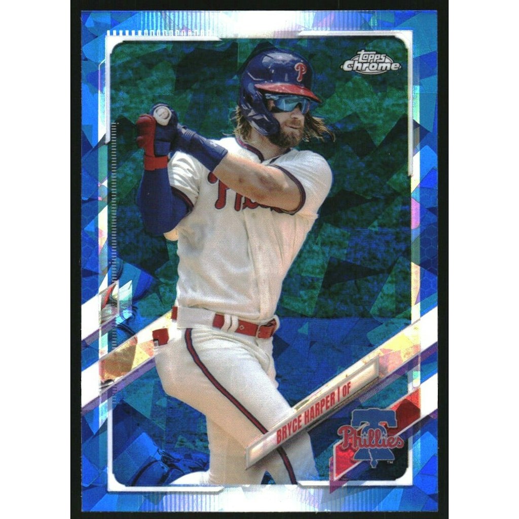 2021 Topps Chrome Sapphire Bryce Harper Card #250: $10