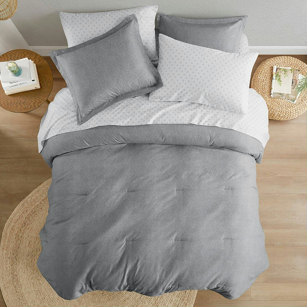 510 Design 7-Piece Camden Chambray Microfiber Comforter and Sheet Set: $59.99 510 Design 7-Piece Camden Chambray Microfiber Comforter and Sheet Set: $59.99