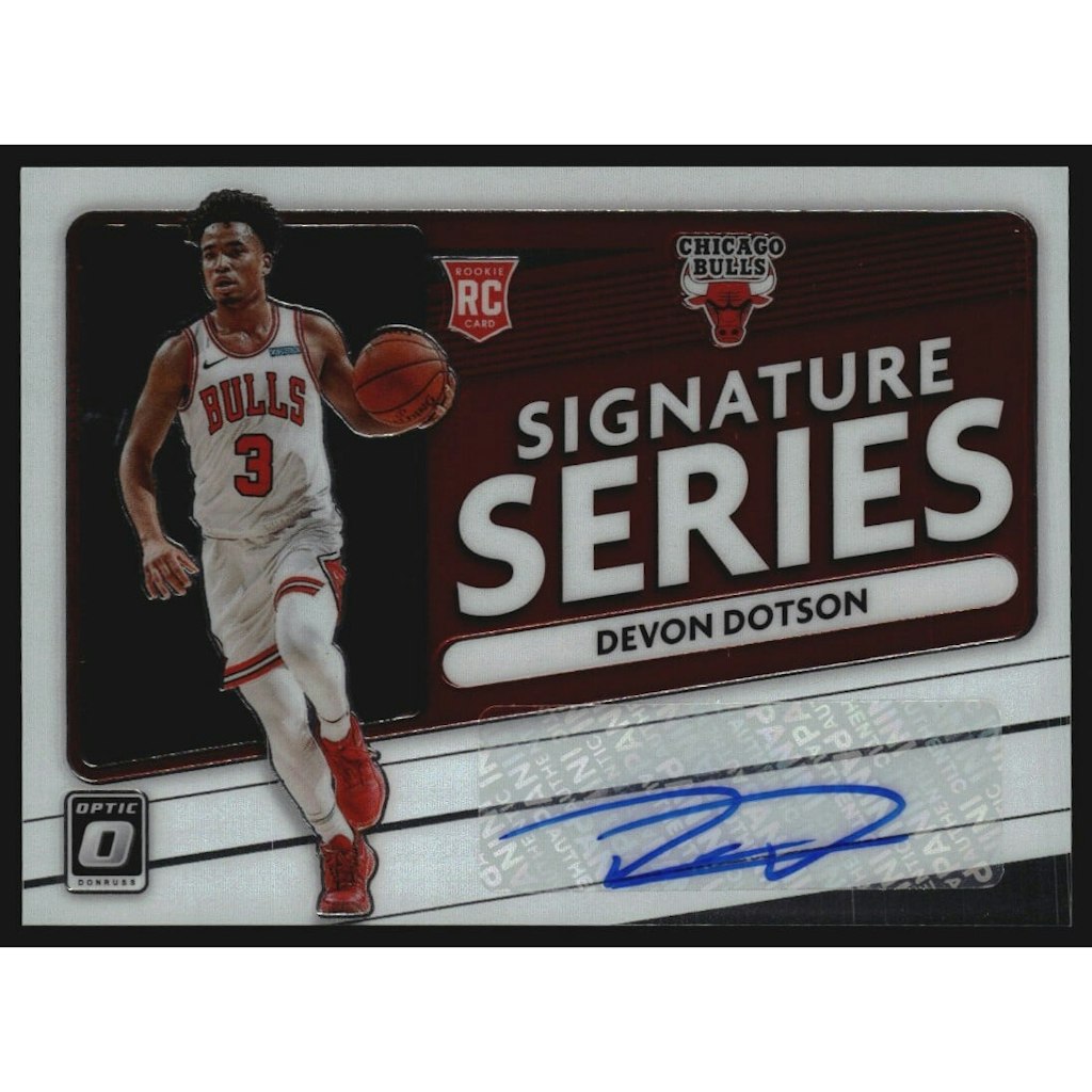 2020-21 Donruss Optic Signature Series Devon Dotson Card: $9