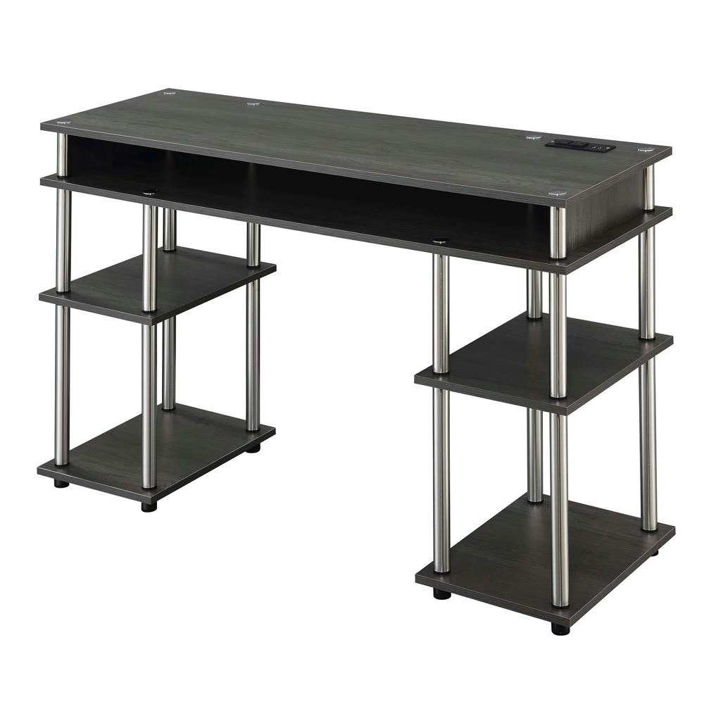 Breighton Home Designs2Go Student Desk with Charging Station: $102.99 Breighton Home Designs2Go Student Desk with Charging Station: $102.99