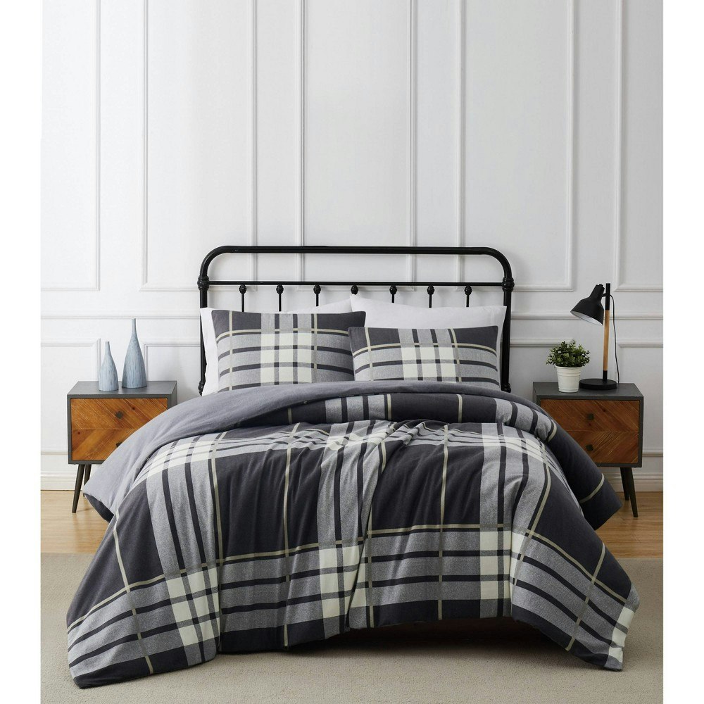 Truly Soft Twin/Twin XL Milo Plaid Flannel Duvet Cover Set 2-Pack: $46.49 Truly Soft Twin/Twin XL Milo Plaid Flannel Duvet Cover Set 2-Pack: $46.49