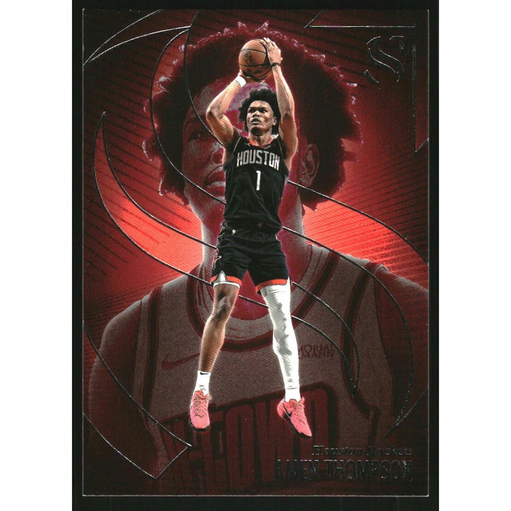 2024-25 Panini Silhouette Amen Thompson Card #47: $8 2024-25 Panini Silhouette Amen Thompson Card #47: $8