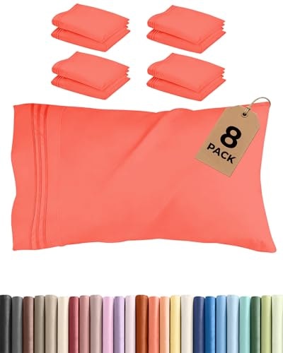 King Pillowcases 8-Pack: $29.74 King Pillowcases 8-Pack: $29.74