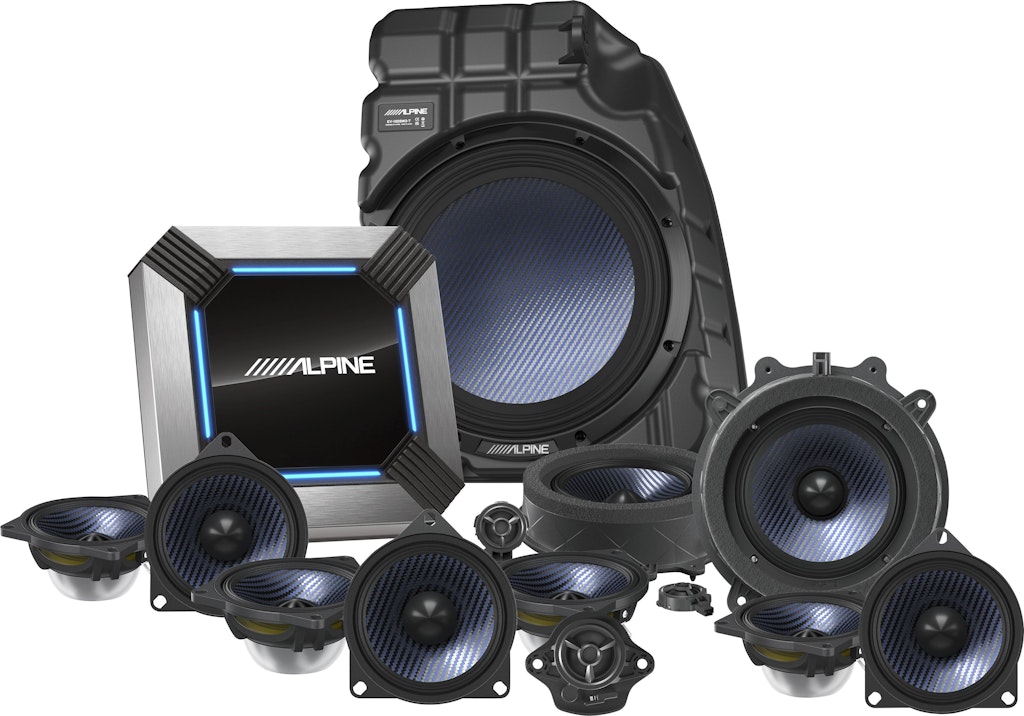 Alpine 13-Speaker Sound System Upgrade for Tesla Model 3: $3,599.99