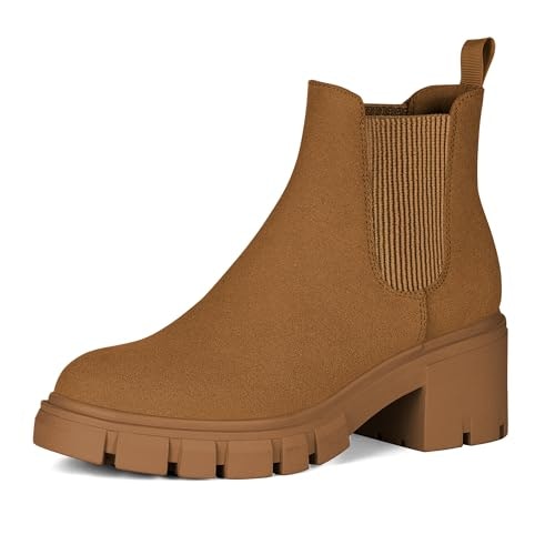 Athlefit Women's Slip-on Chelsea Ankle Boots: $42.98 Athlefit Women's Slip-on Chelsea Ankle Boots: $42.98