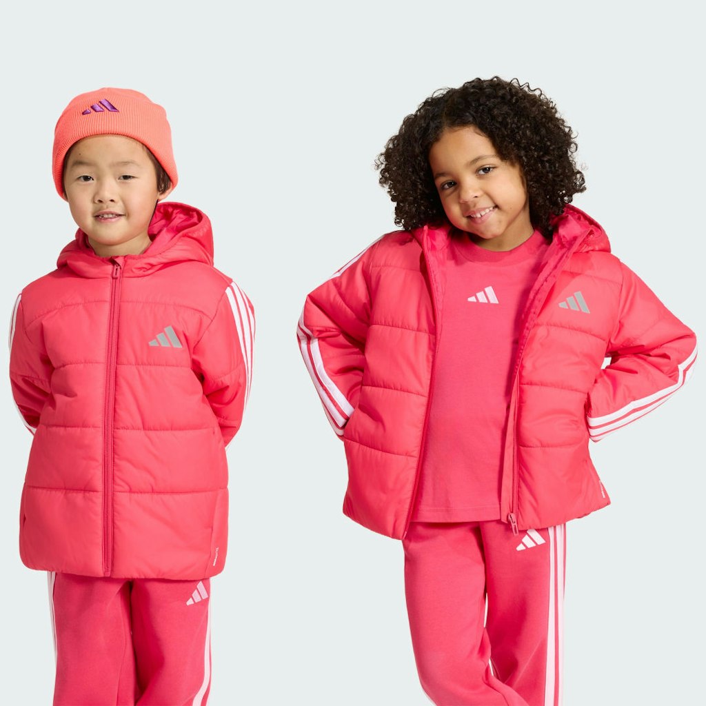 Adidas Essentials 3-Stripes Kids' Padded Jacket: $70 Adidas Essentials 3-Stripes Kids' Padded Jacket: $70