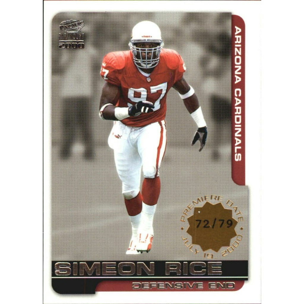 2000 Paramount Premiere Date #5 Simeon Rice Trading Card: $6 2000 Paramount Premiere Date #5 Simeon Rice Trading Card: $6