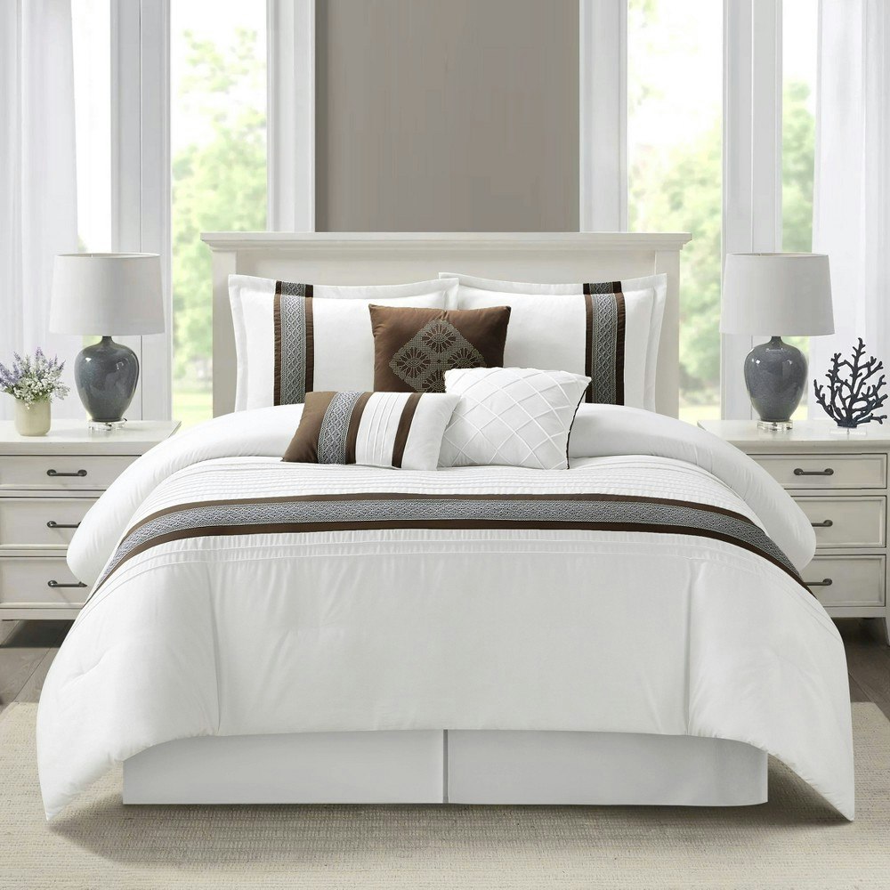 Durango 7-Piece King Striped Comforter Set: $138.99