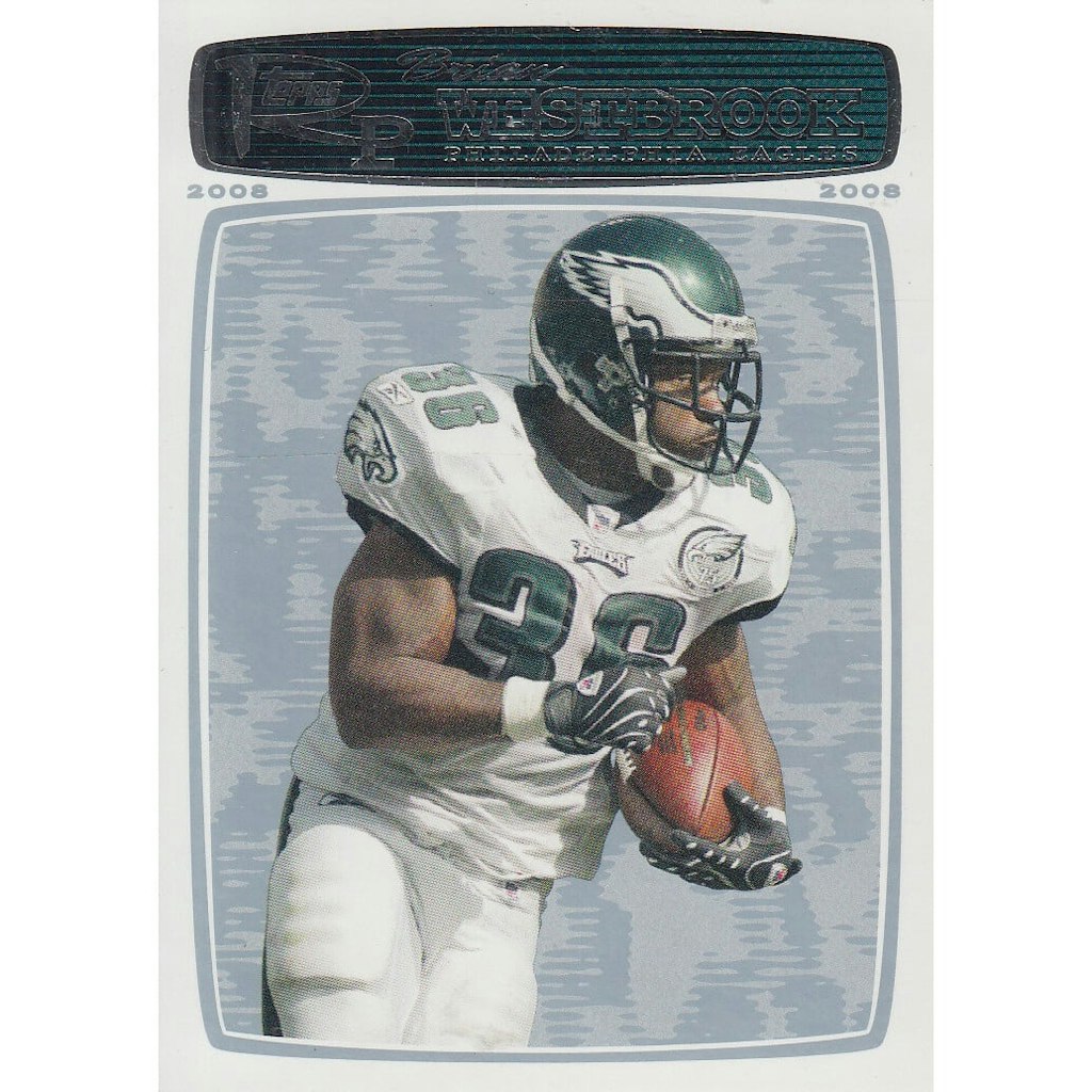 2008 Topps Rookie Progression Platinum Brian Westbrook Card #74: $7.20 2008 Topps Rookie Progression Platinum Brian Westbrook Card #74: $7.20