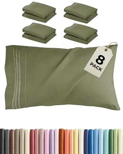 King Standard Pillowcase 8-Pack: $28.04 King Standard Pillowcase 8-Pack: $28.04