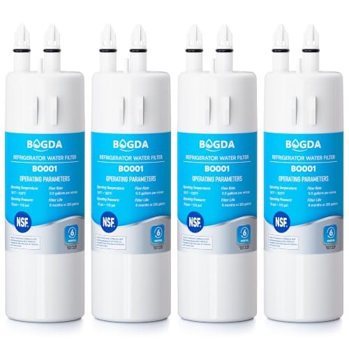 Bogda Replacement Refrigerator Water Filter 4-Pack: $31.44 Bogda Replacement Refrigerator Water Filter 4-Pack: $31.44