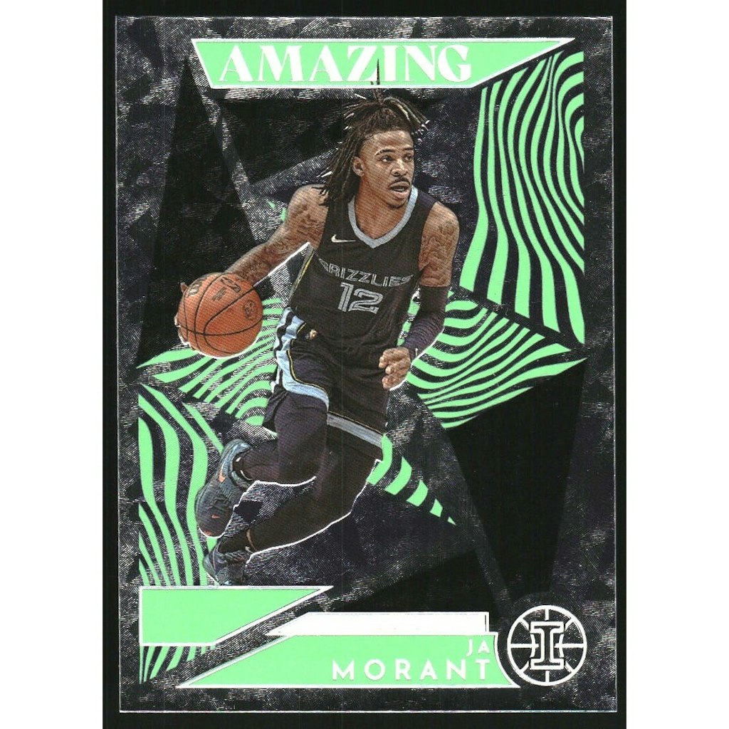 2021-22 Panini Illusions Amazing Emerald Ja Morant Trading Card: $5.40 2021-22 Panini Illusions Amazing Emerald Ja Morant Trading Card: $5.40