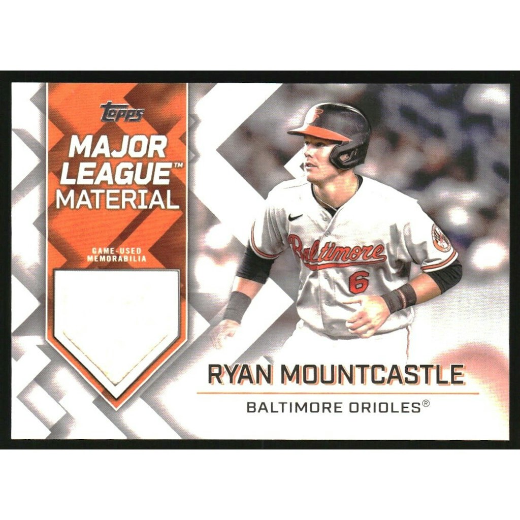 2022 Topps Update Major League Materials Ryan Mountcastle Trading Card: $5.60 2022 Topps Update Major League Materials Ryan Mountcastle Trading Card: $5.60