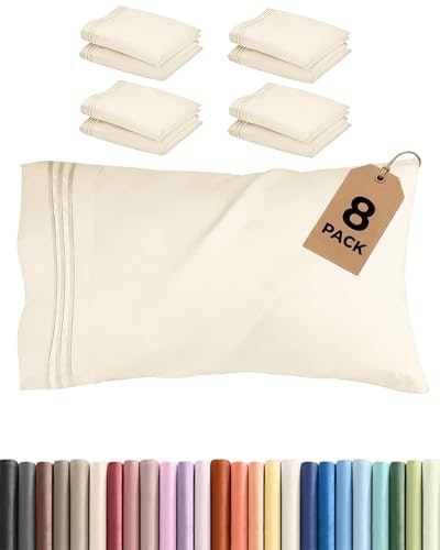 King Standard Pillow Cases 8-Pack: $28.04 King Standard Pillow Cases 8-Pack: $28.04