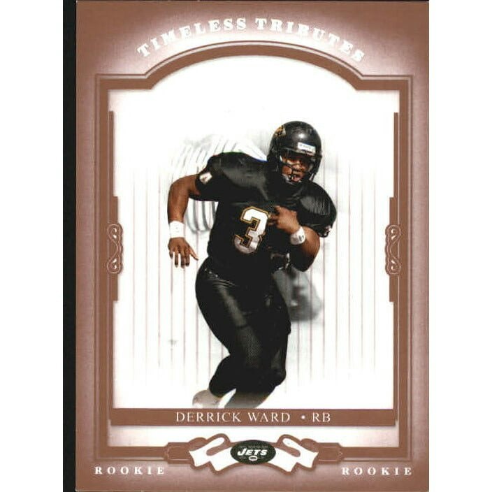 2004 Donruss Classics Timeless Tributes Red Derrick Ward #161: $9