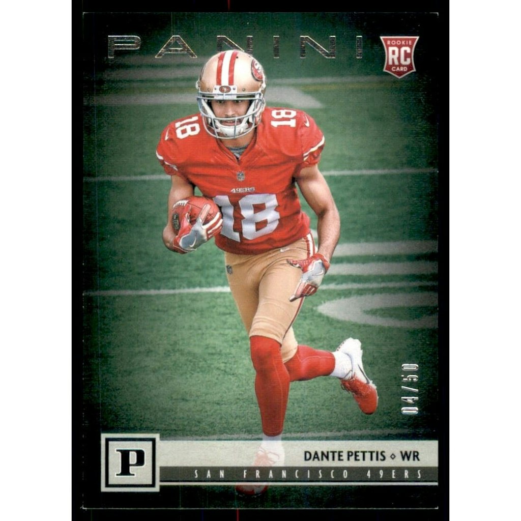 2018 Panini Silver Knight Dante Pettis #361 Trading Card: $5.40