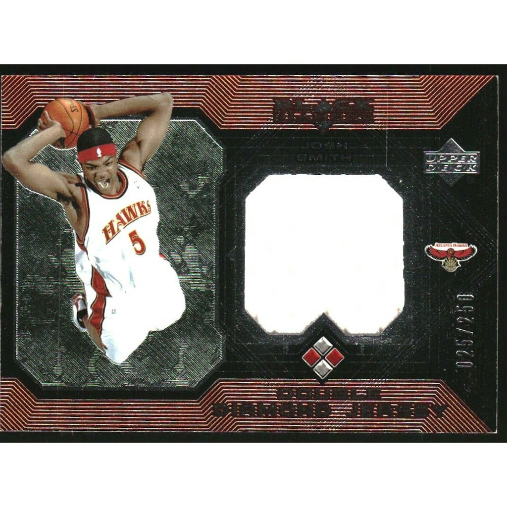 2004-05 Black Diamond Josh Smith Double Diamond Jersey Card: $5.60