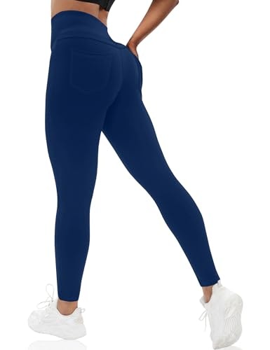 Vooveeya High Waisted Curvy Yoga Leggings: $22.09 Vooveeya High Waisted Curvy Yoga Leggings: $22.09