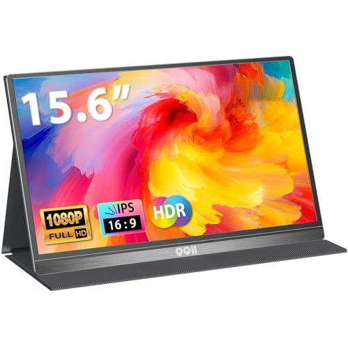 QQH 15.6" 1080p FHD IPS Portable Monitor: $56.08 QQH 15.6" 1080p FHD IPS Portable Monitor: $56.08