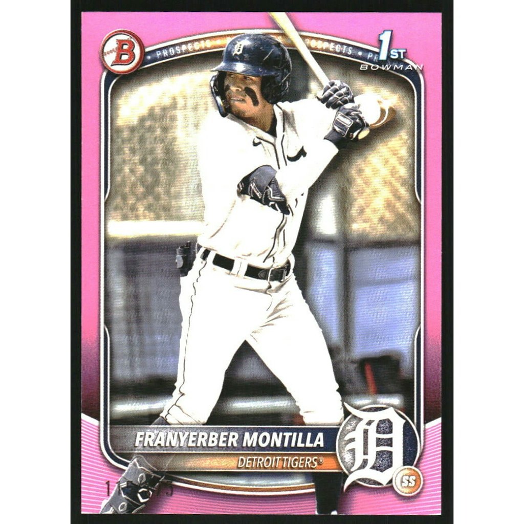 2025 Bowman Prospects Pink Franyerber Montilla Card: $5 2025 Bowman Prospects Pink Franyerber Montilla Card: $5