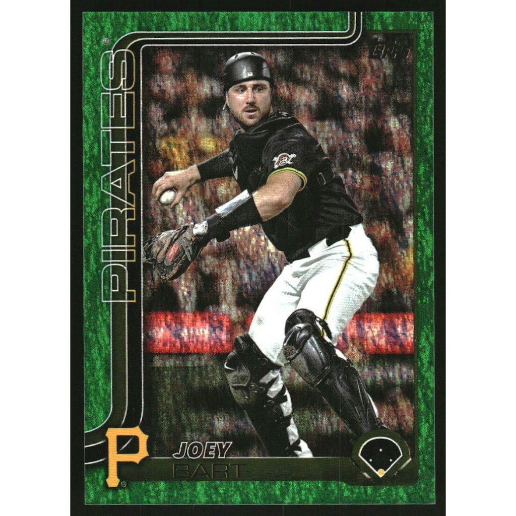 2025 Topps Green Holo Foil Joey Bart #480: $5.40 2025 Topps Green Holo Foil Joey Bart #480: $5.40