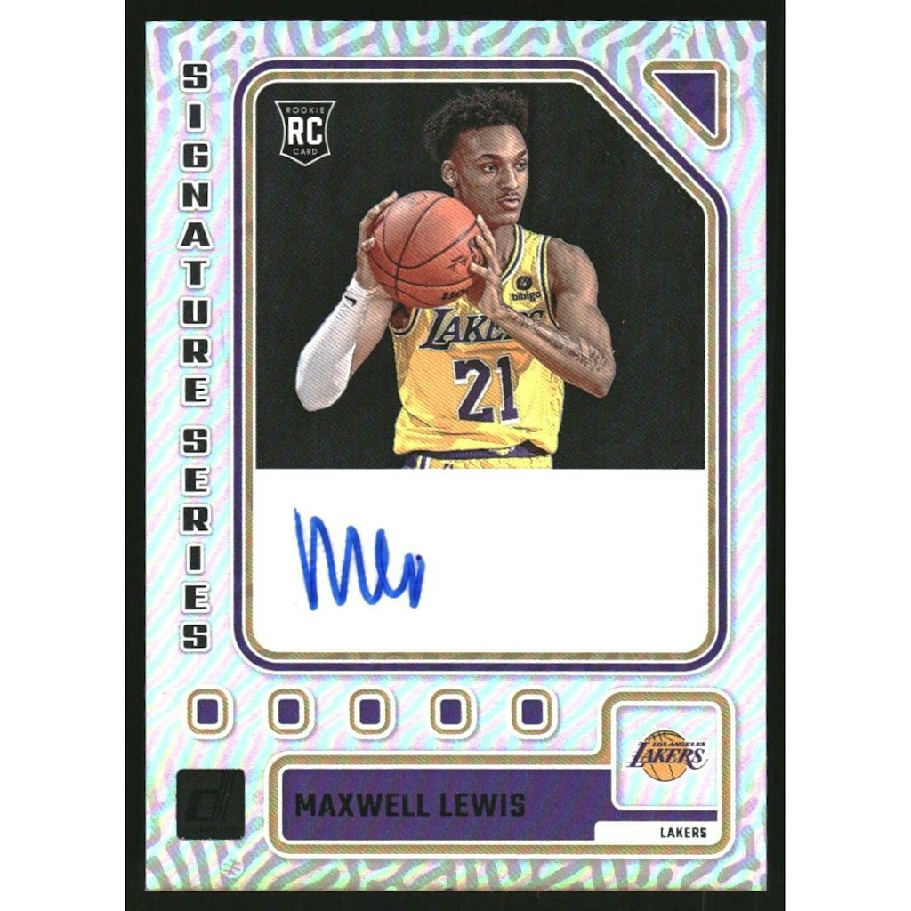 2023-24 Donruss Signature Series Maxwell Lewis #20 Trading Card: $9 2023-24 Donruss Signature Series Maxwell Lewis #20 Trading Card: $9