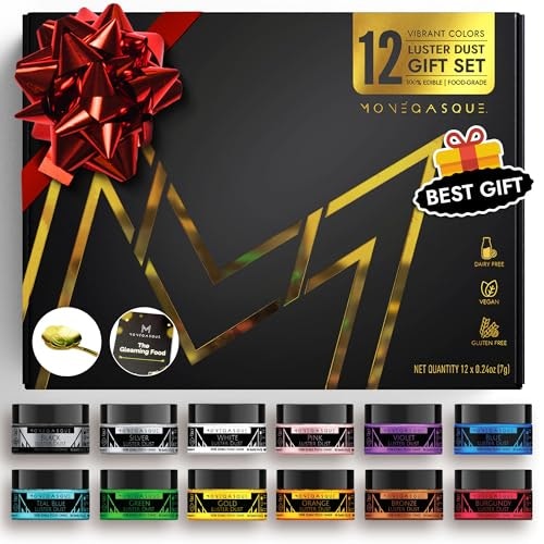 Monégasque Edible Glitter for Drinks & Cakes 12-Pack: $42.49 Monégasque Edible Glitter for Drinks & Cakes 12-Pack: $42.49