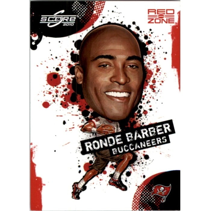 2010 Score NFL Ronde Barber #17 Trading Card: $5.40 2010 Score NFL Ronde Barber #17 Trading Card: $5.40