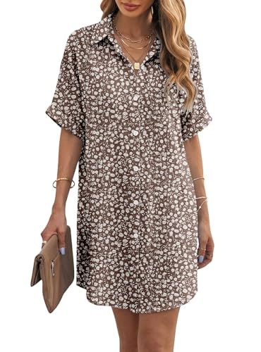 Angerella Women's Button-Down Swimsuit Cover-Up Blouse: $19.77