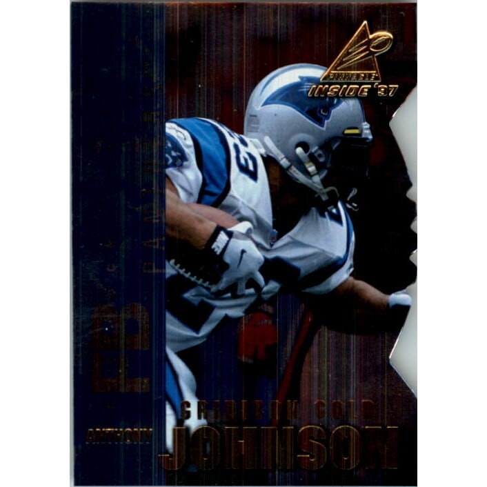1997 Pinnacle Inside Gridiron Gold #66 Anthony Johnson Trading Card: $6.40 1997 Pinnacle Inside Gridiron Gold #66 Anthony Johnson Trading Card: $6.40