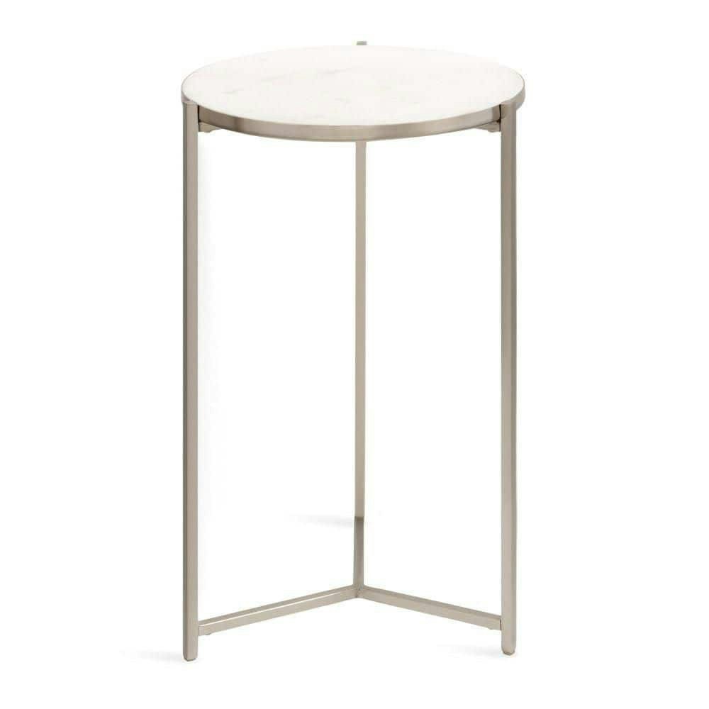 Aguilar 15-inch Round Marble End Table: $122.94 Aguilar 15-inch Round Marble End Table: $122.94