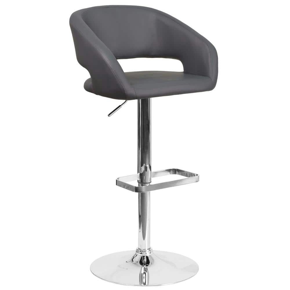 Adjustable Height Cushioned Bar Stool: $93.45 Adjustable Height Cushioned Bar Stool: $93.45