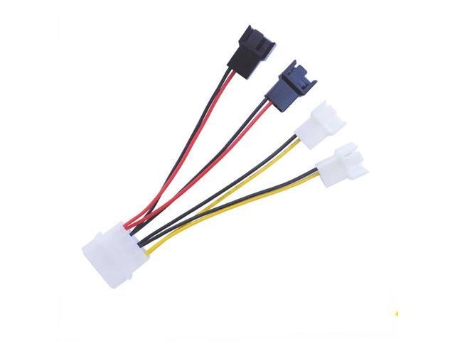 4-Pin Molex to 3-Pin Computer Cooling Fan Power Cable Adapter: $12.99 4-Pin Molex to 3-Pin Computer Cooling Fan Power Cable Adapter: $12.99
