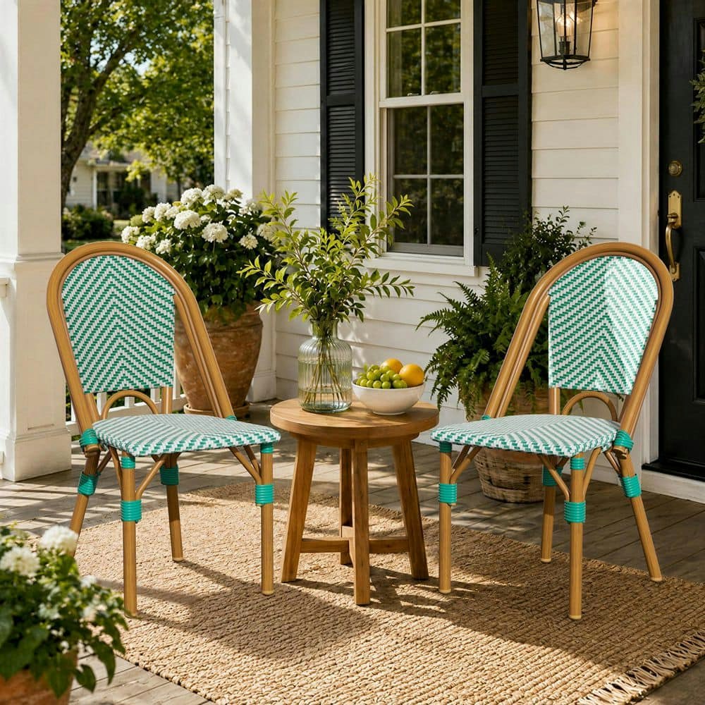Outdoor Bistro Dining Chair 2-Pack: $189