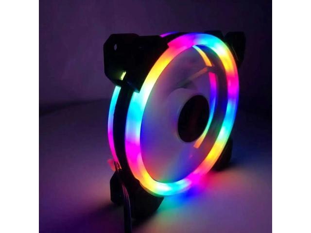 120mm Silent LED Computer Case Cooling Fan: $79.63