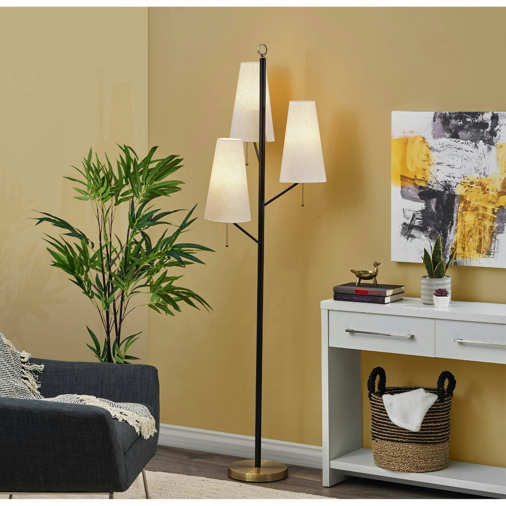 Adesso Daniel 71-inch 3-Arm Floor Lamp: $194.99 Adesso Daniel 71-inch 3-Arm Floor Lamp: $194.99