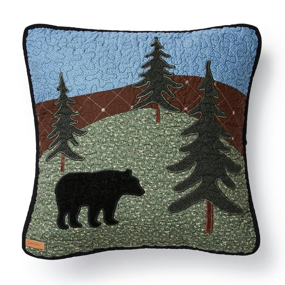 Bear Lake 16" x 16" Square Decorative Throw Pillow: $42.68 Bear Lake 16" x 16" Square Decorative Throw Pillow: $42.68