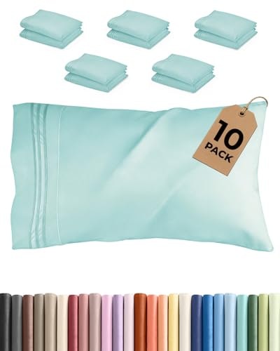 King Standard Pillowcase 10-Pack: $30.59
