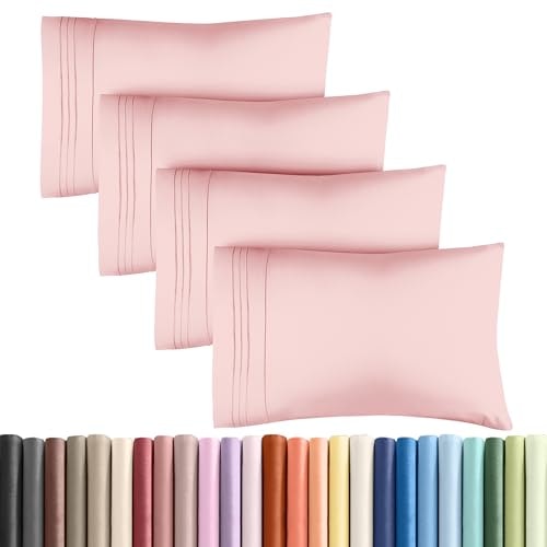 Queen Pillow Cases 4-Pack: $16.11