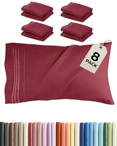 King Standard Pillowcase Set 8-Pack: $28.04