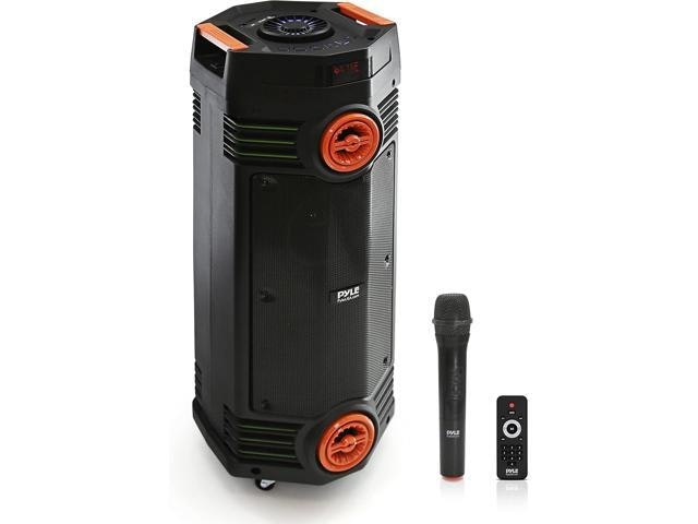 Pyle PPHP2694B 300W Dual 6.5-Inch Portable Bluetooth PA Speaker System: $128.99 Pyle PPHP2694B 300W Dual 6.5-Inch Portable Bluetooth PA Speaker System: $128.99