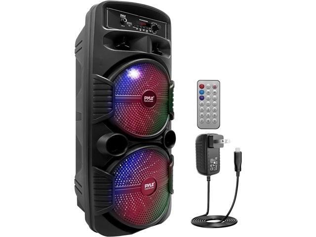 Pyle Dual 8-Inch 600-Watt Portable Bluetooth PA Speaker System: $91.99 Pyle Dual 8-Inch 600-Watt Portable Bluetooth PA Speaker System: $91.99