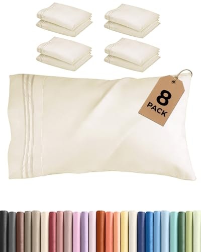 King Pillow Cases 8-Pack: $29.74 King Pillow Cases 8-Pack: $29.74