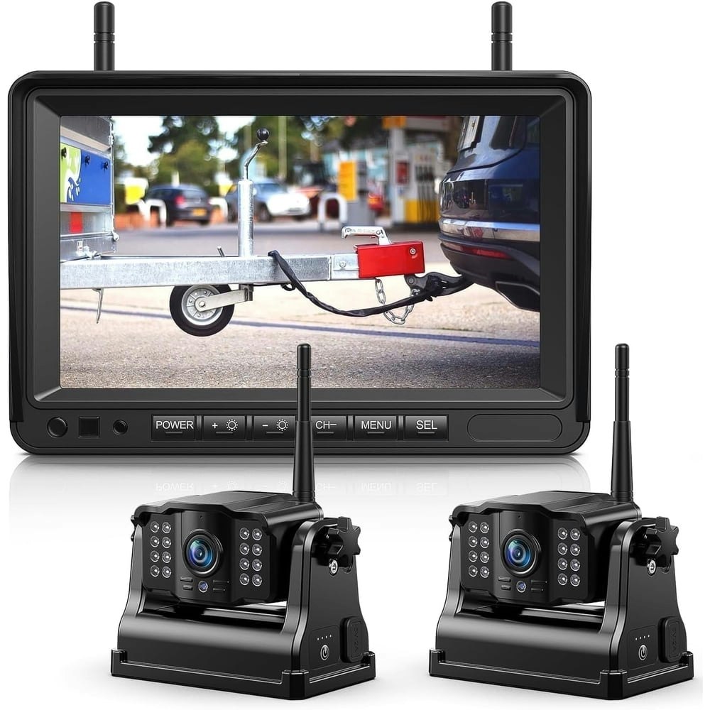 eRapta ACT702 7-Inch Magnetic Wireless Backup Camera System: $185.99 eRapta ACT702 7-Inch Magnetic Wireless Backup Camera System: $185.99