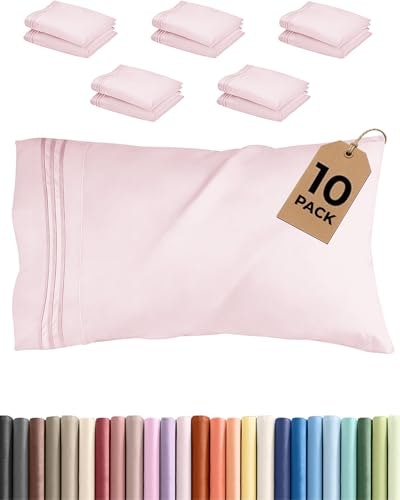 Lavender Pink Standard Pillowcases 10-Pack: $27.19 Lavender Pink Standard Pillowcases 10-Pack: $27.19