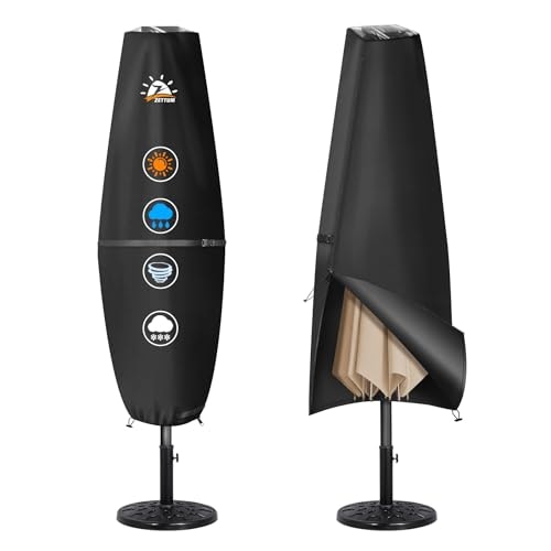 Zettum 8-11 Foot Patio Umbrella Cover: $22.94 Zettum 8-11 Foot Patio Umbrella Cover: $22.94